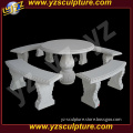 Garden stone table and chairs garden furniture STB-073